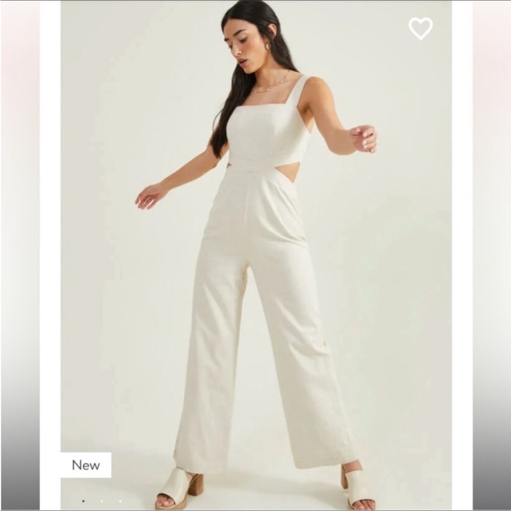 Tan jumpsuit